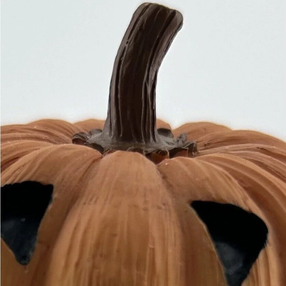 Our America Jack-O-Lantern Pumpkin Halloween Candle Topper perfect for Fall